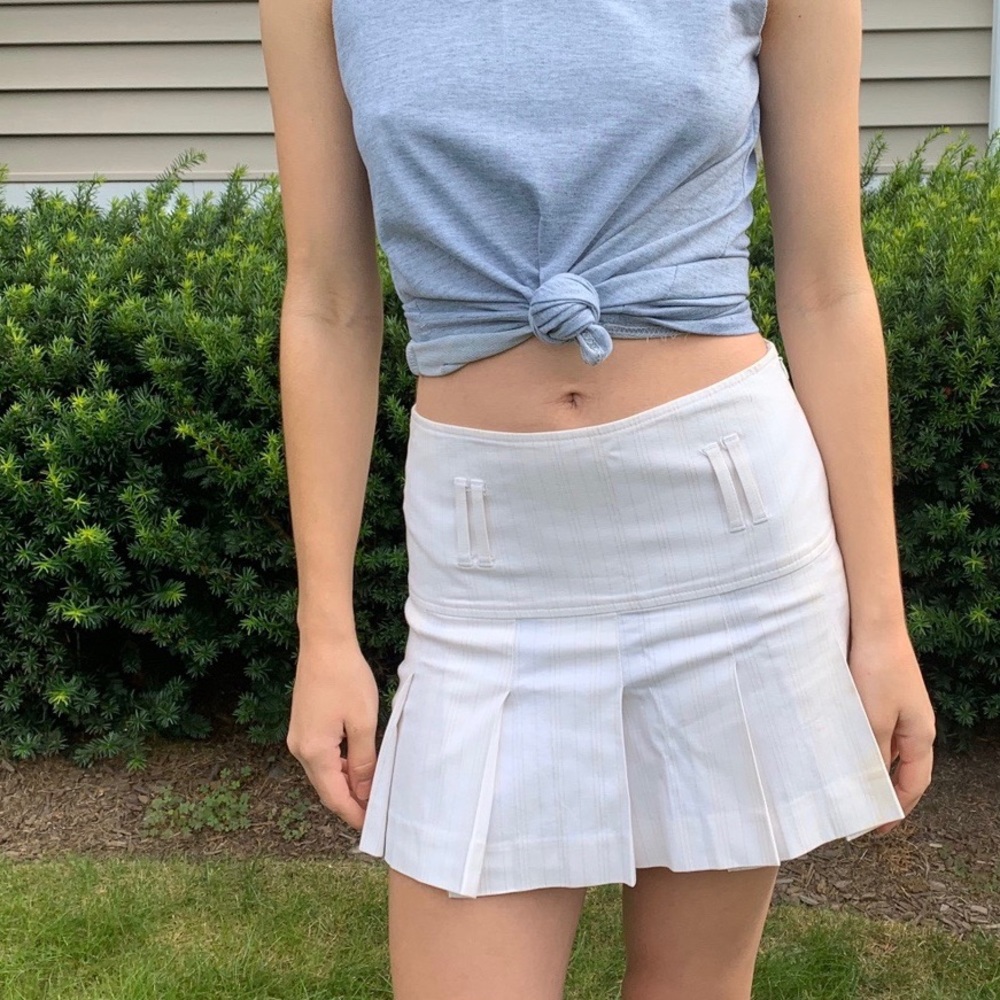 Y2K Pleated Skirt